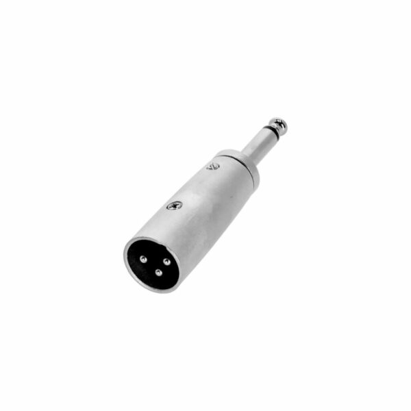 Adaptateur Jack TS mâle > XLR mâle